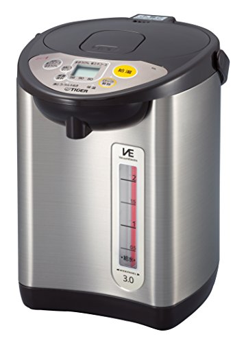 タイガー 魔法瓶 電気 ポット 3L ブラウン 節電 VE 保温 とく子